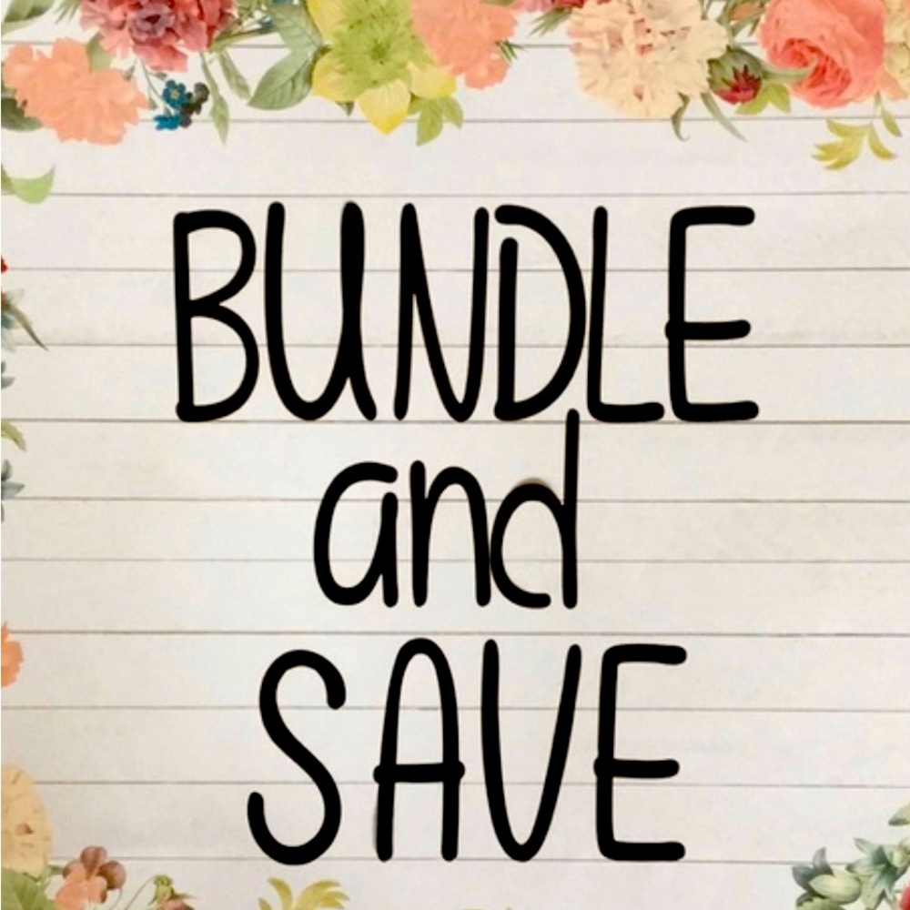 Bundle items to save money!